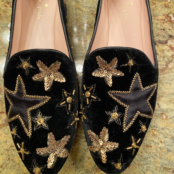 kate spade Shoes - Kate Spade stars flats loafers